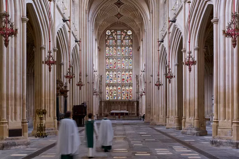 Bath Abbey Nave - East