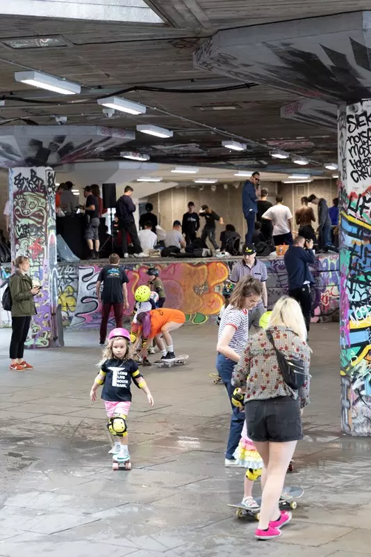 Southbank Undercroft - Photos from opening morning