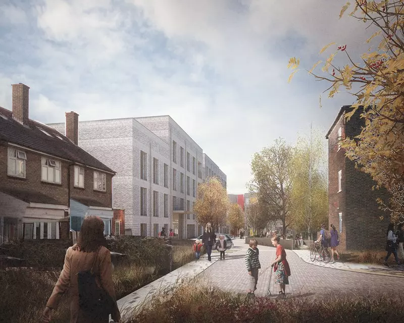 Proposed designs for Ladywell Lewisham site.