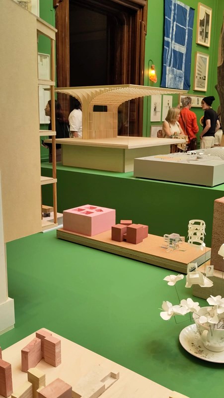 Model for Warwick University Faculty of Arts Building at RA Summer Exhibition