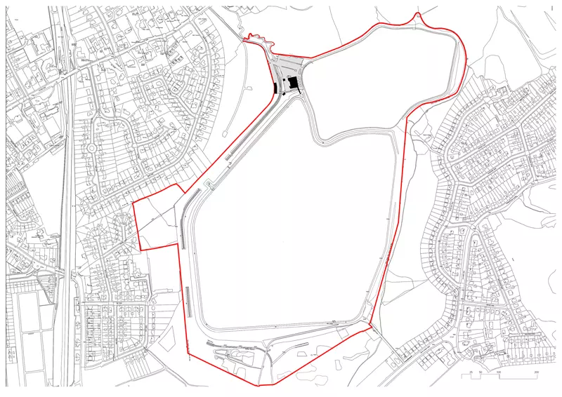 Cardiff Reservoirs site plan