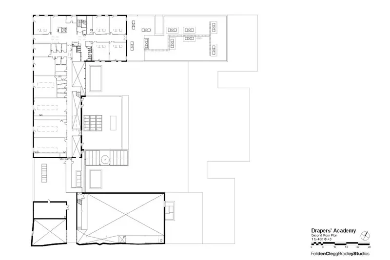 Second Floor Plan, Drapers' Academy