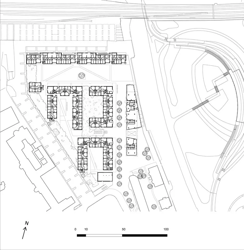 Westfield Student Village site plan