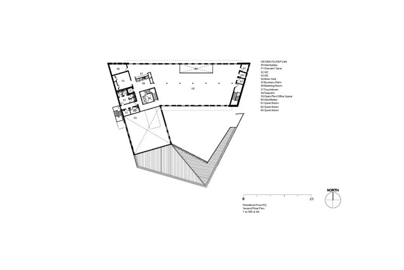 woodland trust headquarters architectural drawing