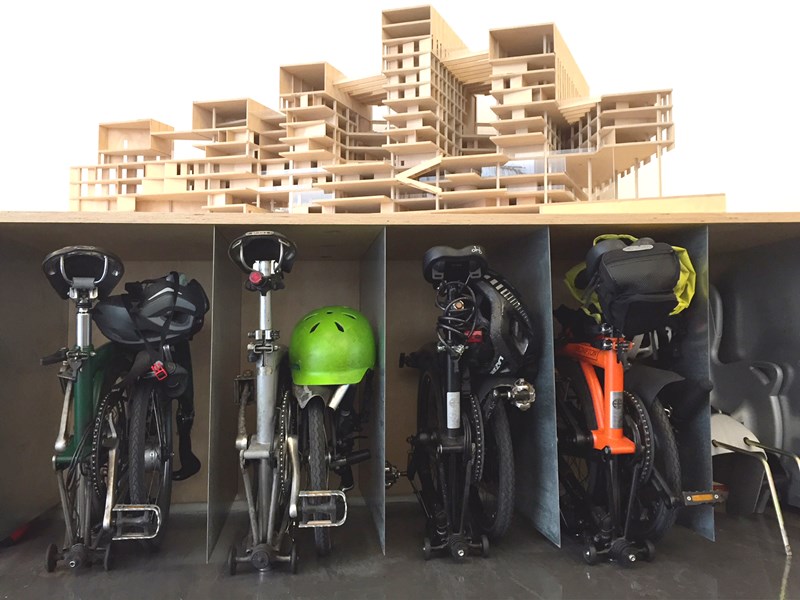 brompton bike store at our london office