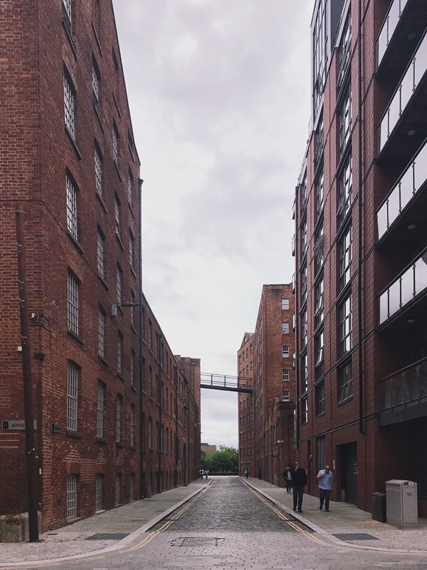 Ancoats characterised by its mill buildings