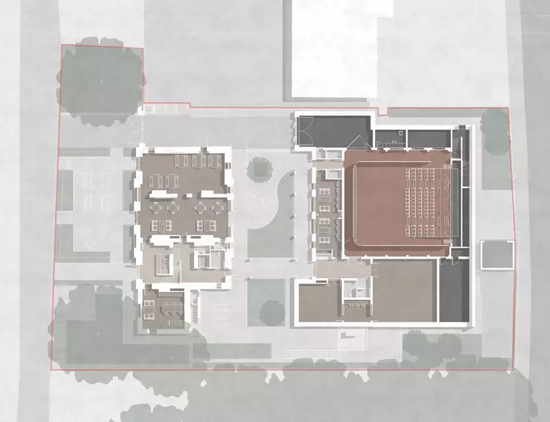 Chatham Docking Station - roof plan