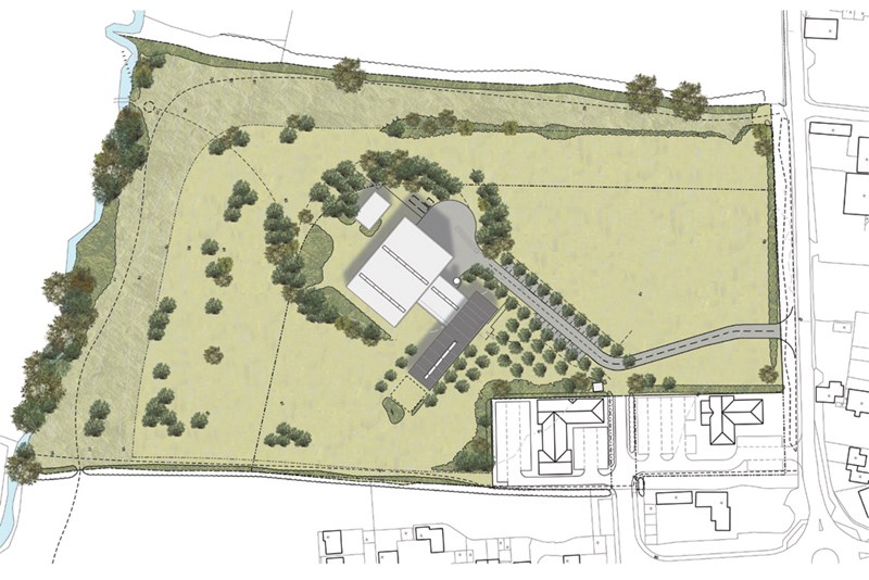 Neals Yard site plan