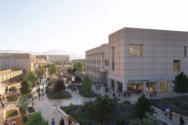 Kirklees Cultural Heart proposals by FCBStudios 