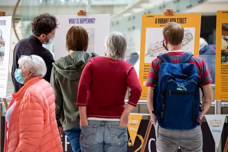 Stretford Mall activities and consultation.