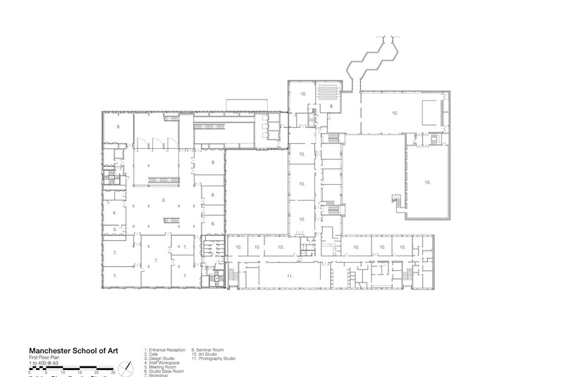 MSA first floor plan
