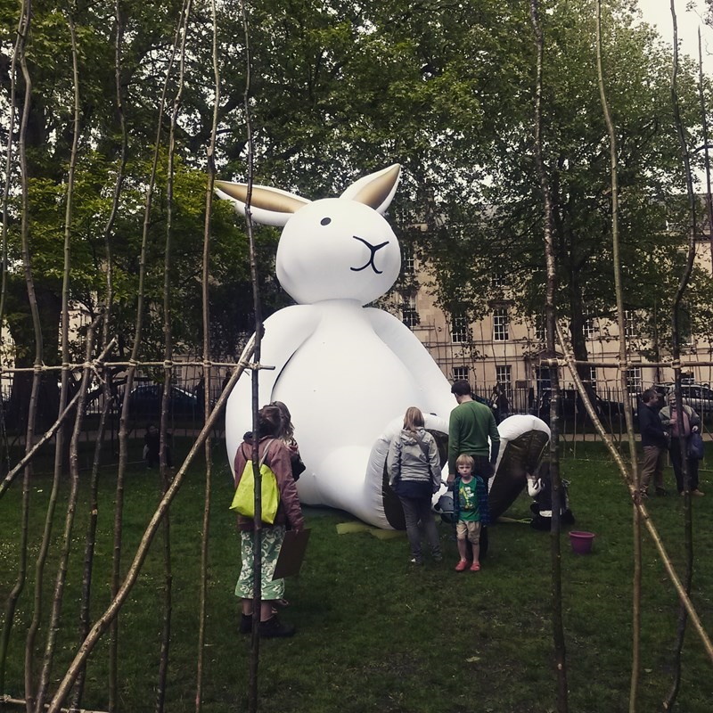 Forest of Imagination 2015. The white rabbit
