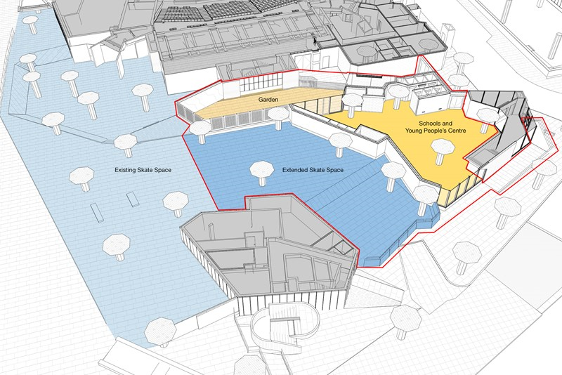 Axonometric plan