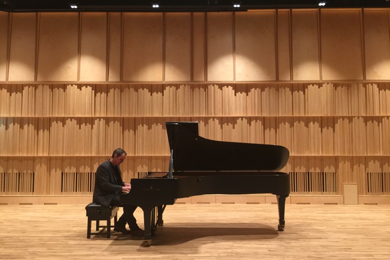 Colin Cobb Plays Piano in the Royal Birmingham Conservatoire
